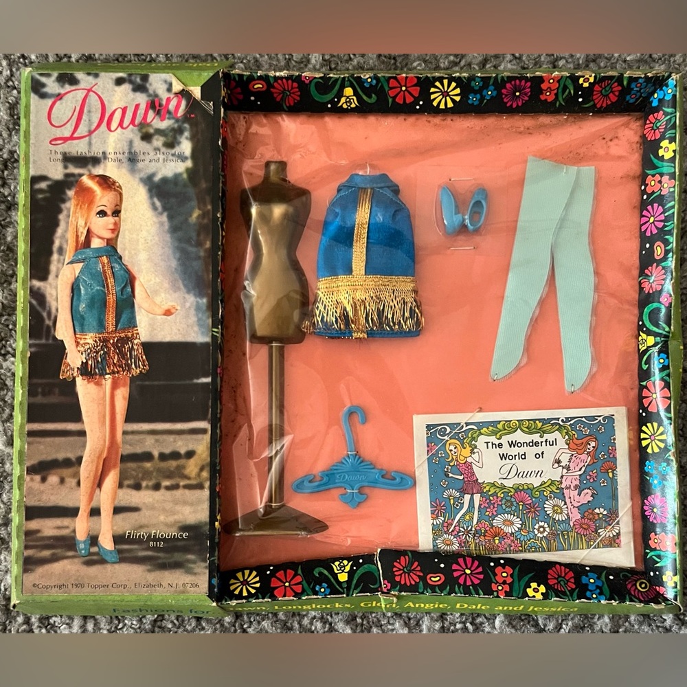 Vintage Topper Dawn Doll Outfit Clothes #8111 Swing ‘n Sway.